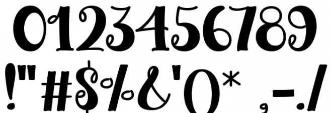 Winter Mage Font OTHER CHARS