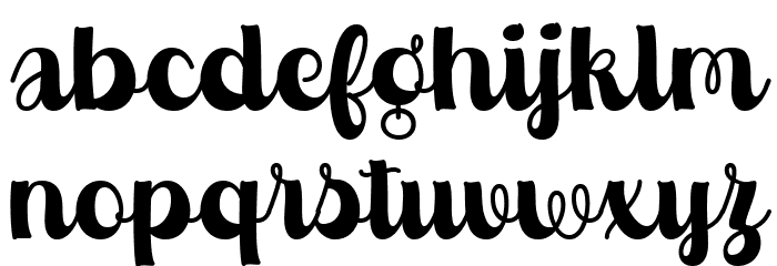 Winter Mage Font LOWERCASE