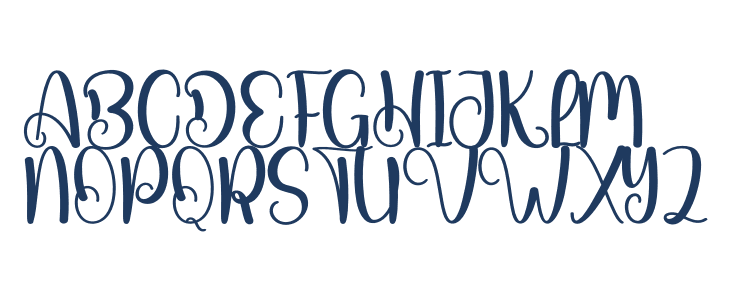 Winter Magical Uppercase