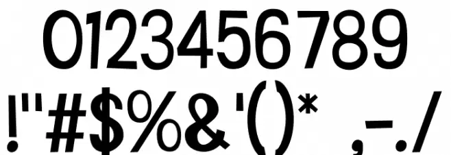 Winter Memo Font OTHER CHARS