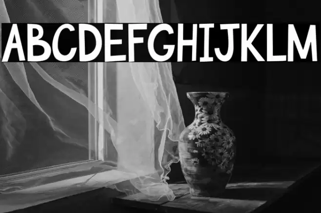 Winter Memo Font examples