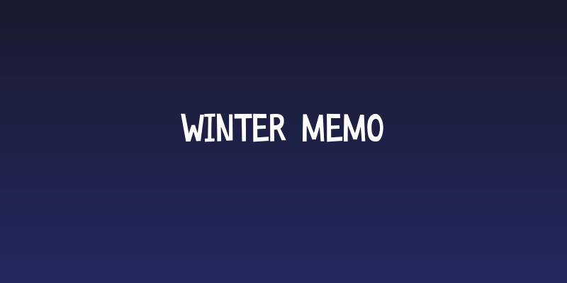 Winter Memo Social Header