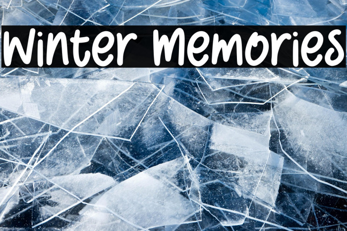 Winter Memories Example 1