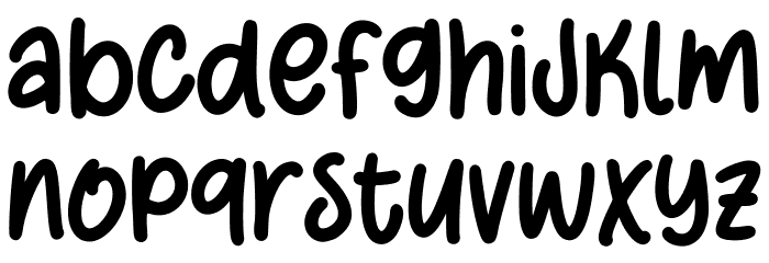 Winter Memories Font LOWERCASE