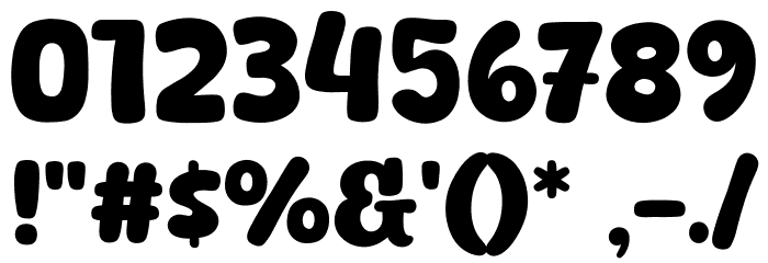 Winter Minie Font Alte caractere