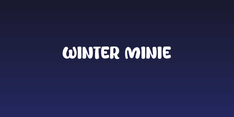 Winter Minie Social Header