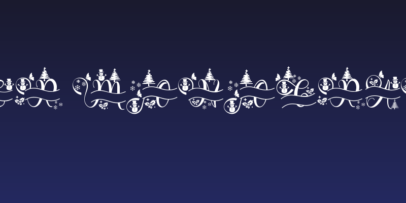 Winter Monogram Demo Social Header