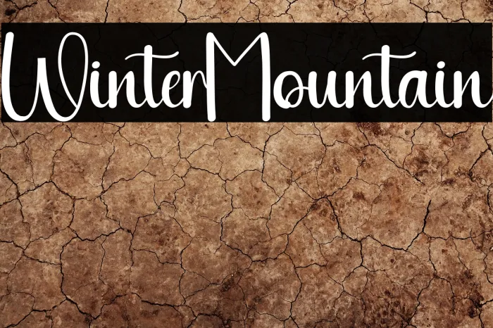 Winter Mountain Example 2
