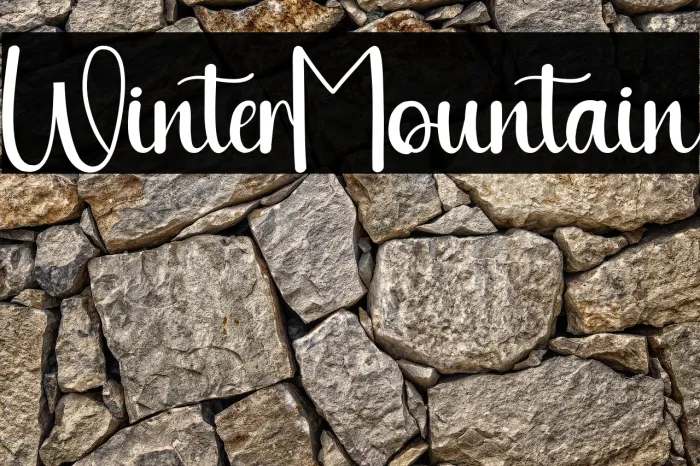 Winter Mountain Example 3