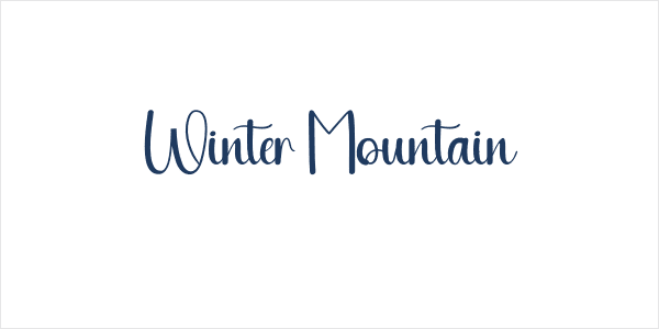 Winter Mountain Logo