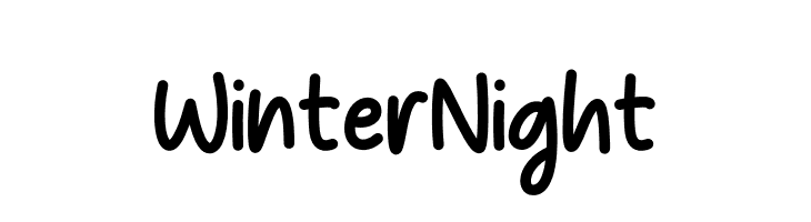 Winter Night  免费字体下载