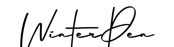 Winter Pen  baixar fontes gratis
