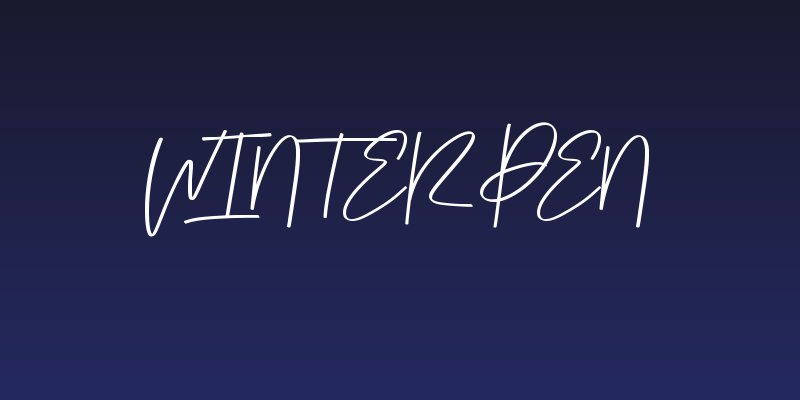 Winter Pen Social Header