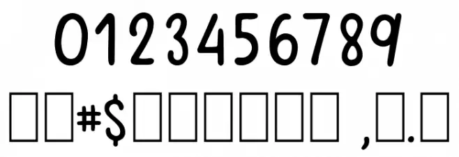 Winter Poppins Font OTHER CHARS