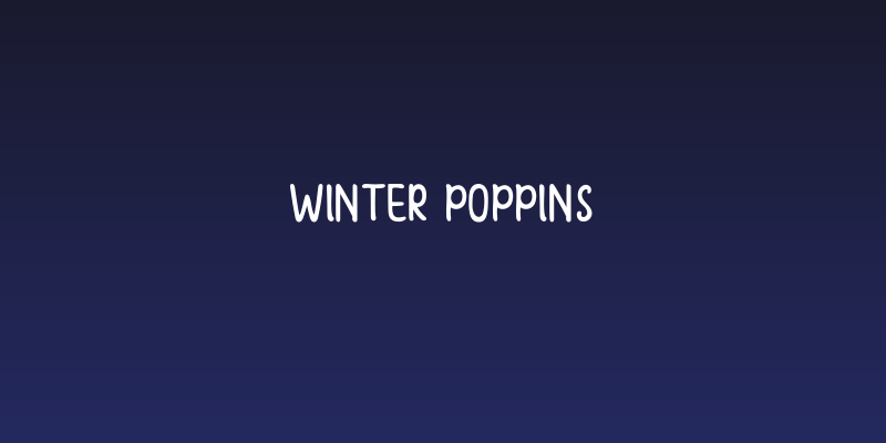 Winter Poppins Social Header