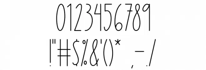 Winter Princess Font OTHER CHARS