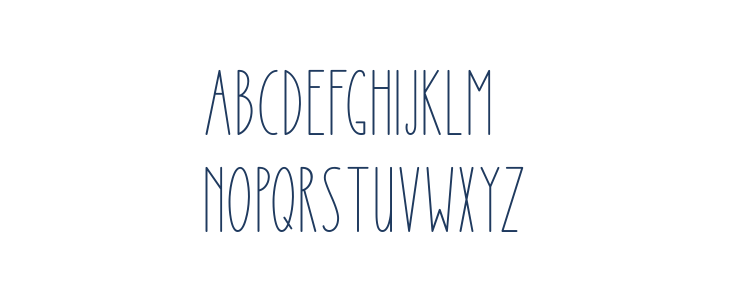 Winter Princess Lowercase