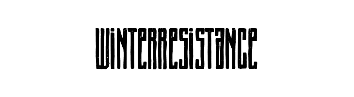 Winter Resistance  免费字体下载