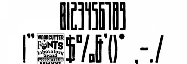 Winter Resistance Font OTHER CHARS