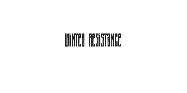 Winter Resistance Logo