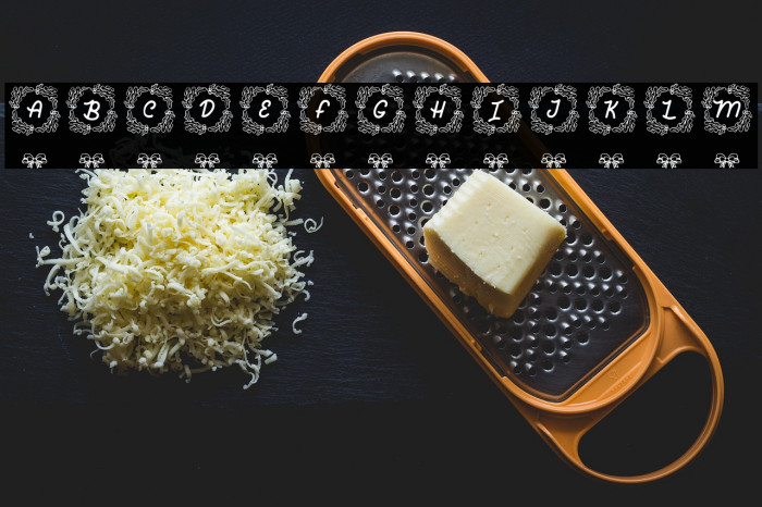 Winter Ribbon Monogram Regular Example 3