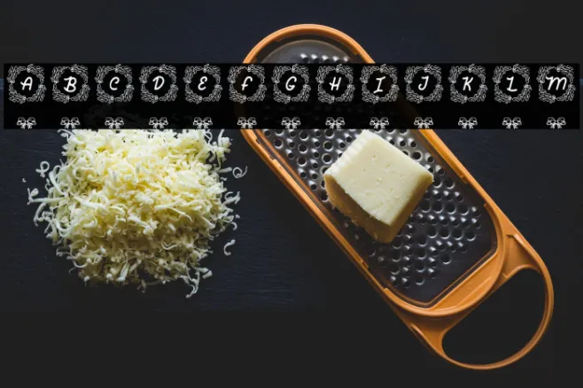 Winter Ribbon Monogram Regular Example 3