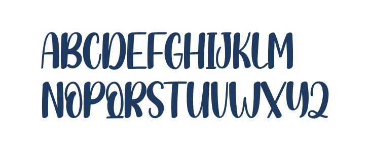 Winter Snowhite Uppercase