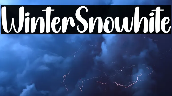 Winter Snowhite Example 1