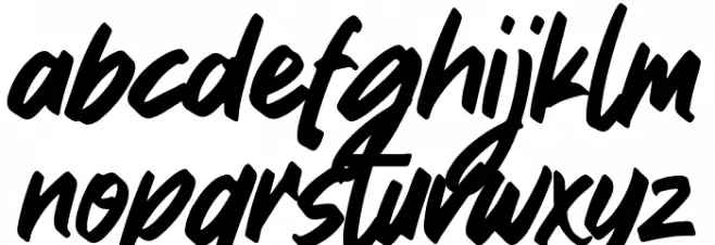 Winter Soda Font LOWERCASE