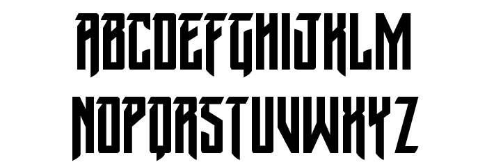 Winter Solstice Condensed Font LOWERCASE