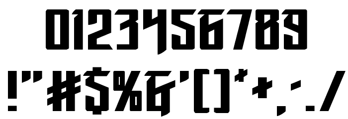 Winter Solstice Expanded Font OTHER CHARS