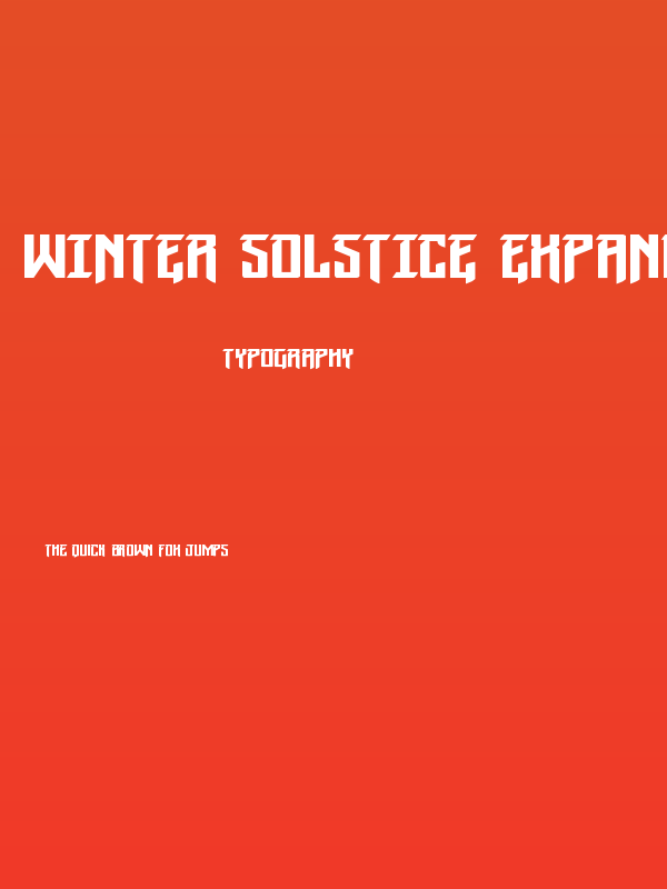 Winter Solstice Expanded Poster