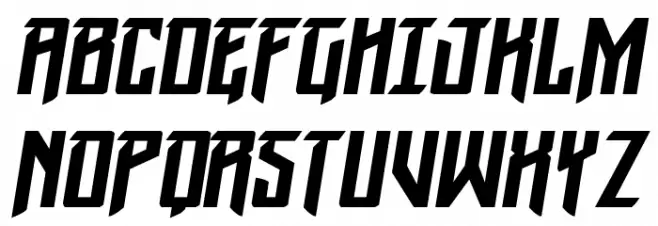 Winter Solstice Italic Polices MAJUSCULES