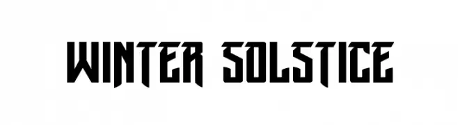 Winter Solstice  تنزيل الخطوط