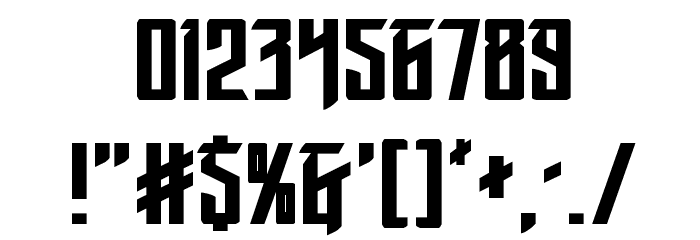 Winter Solstice Font OTHER CHARS