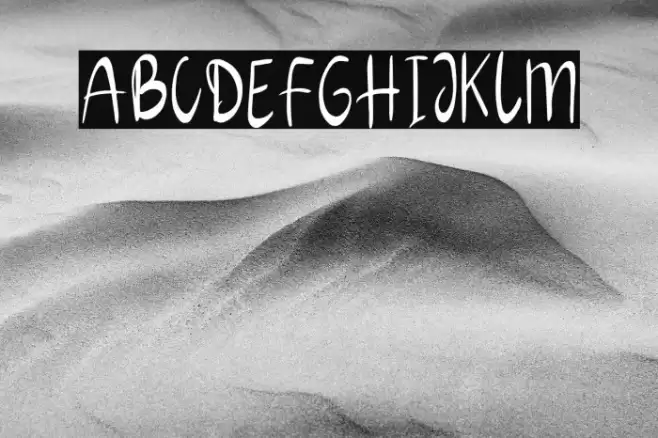 Winter Sonata Font examples