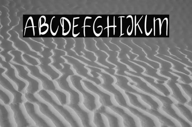 Winter Sonata Font examples