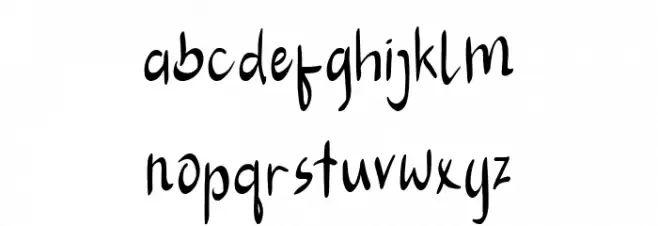 Winter Sonata फ़ॉन्ट लोअरकेस