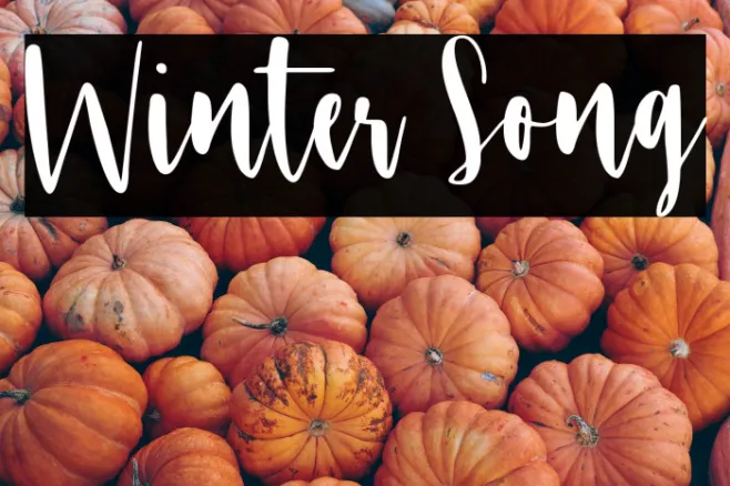 Winter Song Example 2
