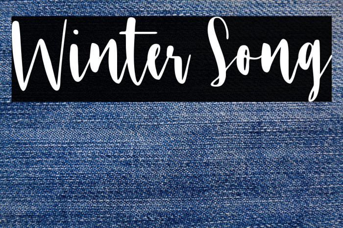 Winter Song Example 3