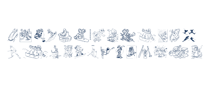 Winter Sport Lowercase