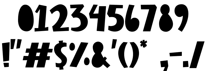 Winter Spring Font OTHER CHARS