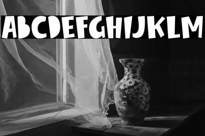 Winter Spring Font examples