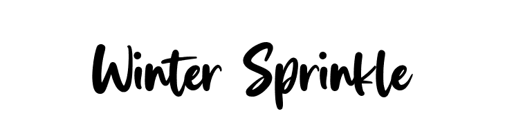 Winter Sprinkle  baixar fontes gratis
