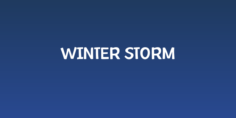 Winter Storm Social Header
