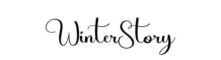 Winter Story  les polices de caractères gratuit tlcharger