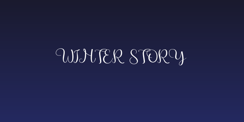 Winter Story Social Header