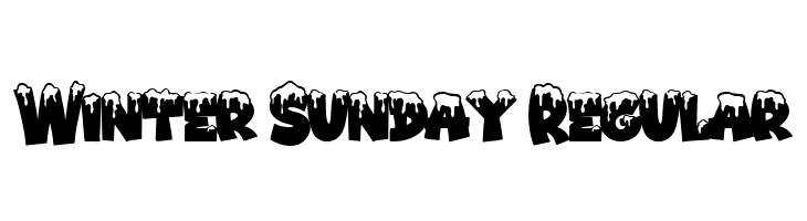 Winter Sunday Regular  免费字体下载