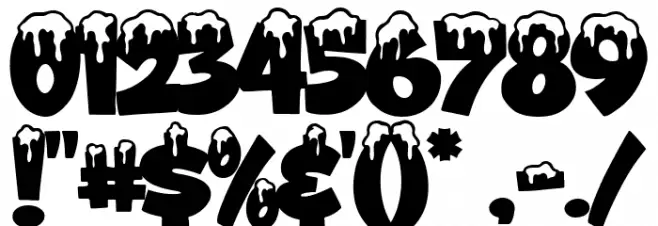 Winter Sunday Regular Font OTHER CHARS