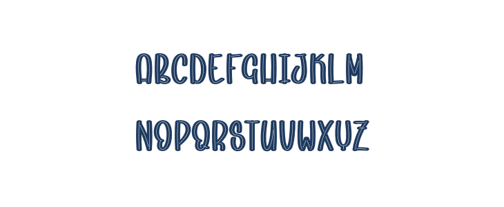 Winter Sunshine Uppercase